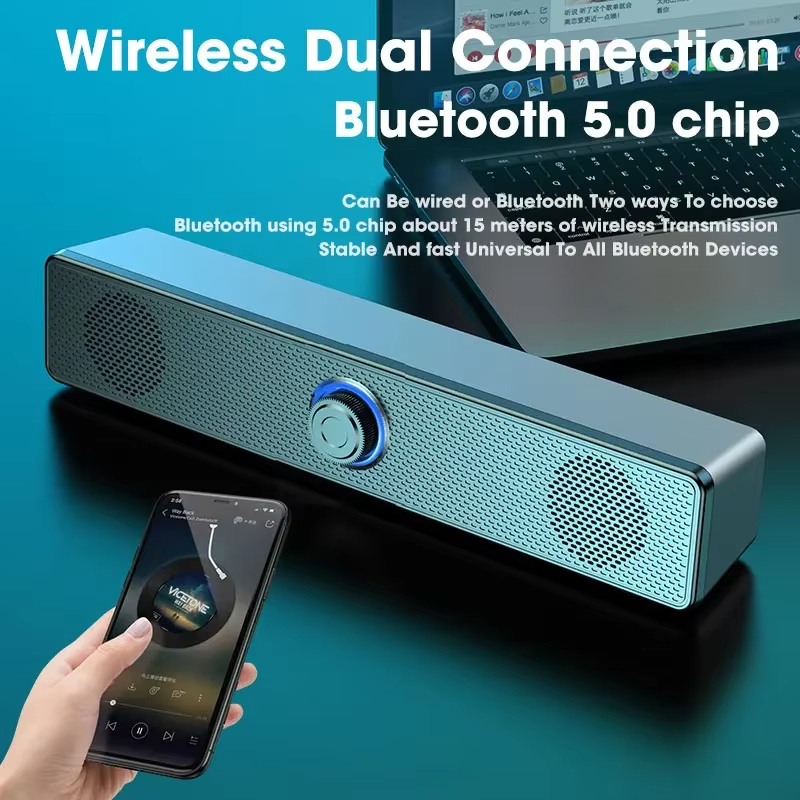 Home Cinema Wireless - Bluetooth 5.0 4D Surround Soundbar Wired