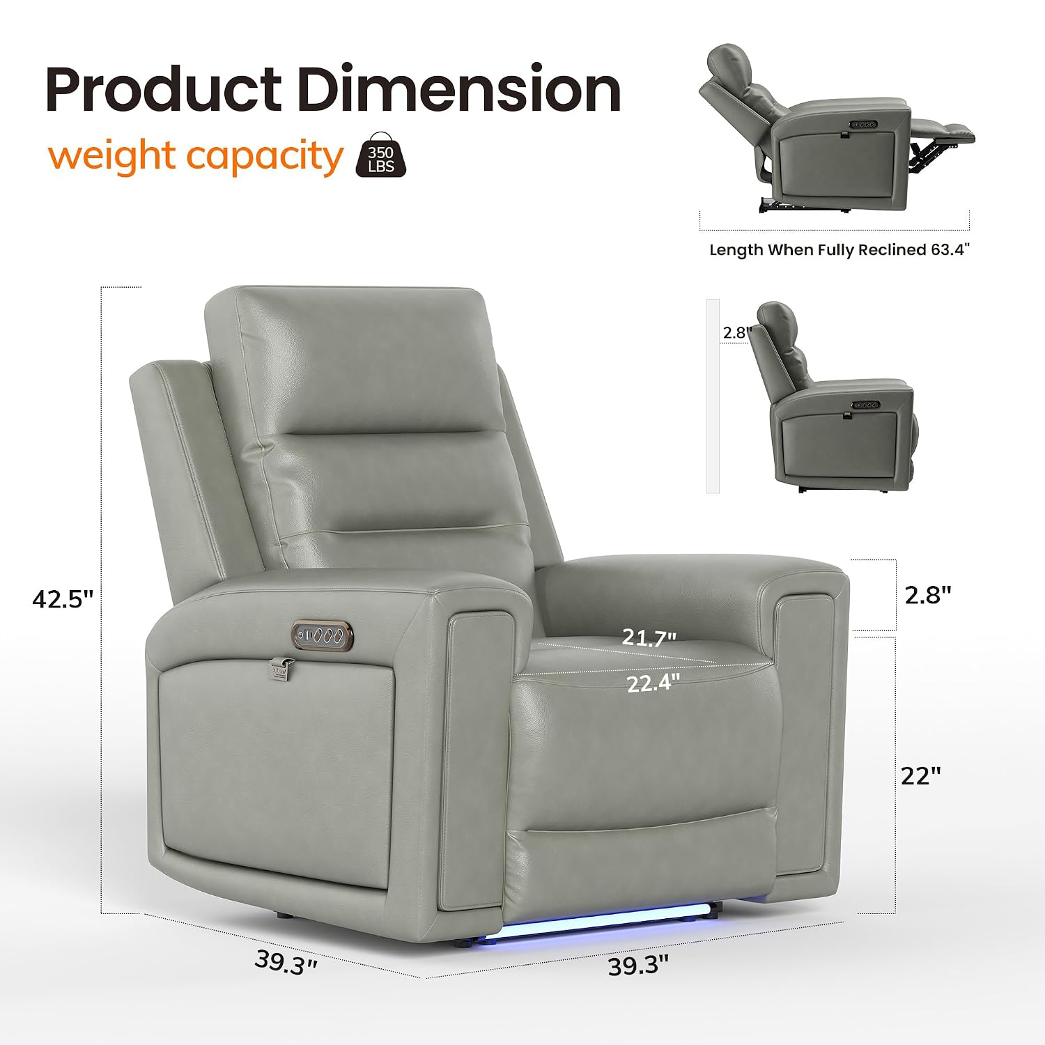 Triple Motors Power Recliner C - đánh giá và giá Home Cinema Chairs